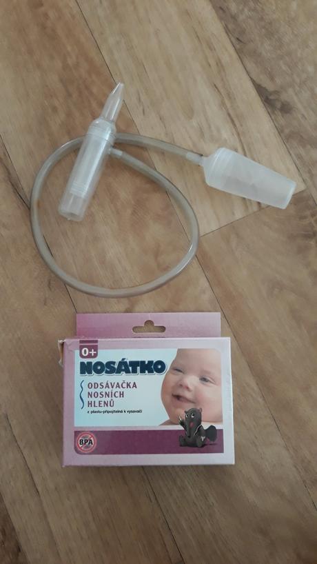 Nosátko-odsávačka rýmy., 