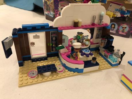 Lego friends 41366 olivia a kavárna s dortíky, 