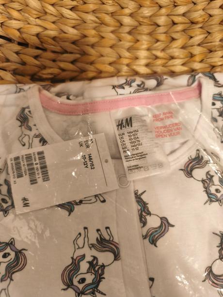 Overal bez ťapek h&m, pyžamo, h&m,152