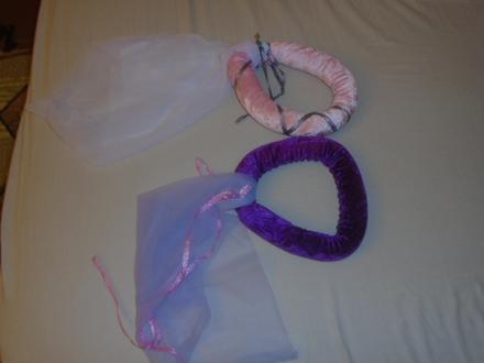 Princezna čelenka závoj 2x,