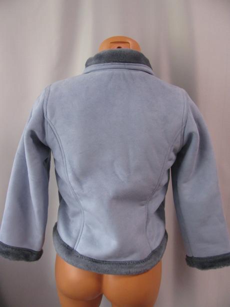 Zimní bunda ze syntetické broušené kůže-next, next,140