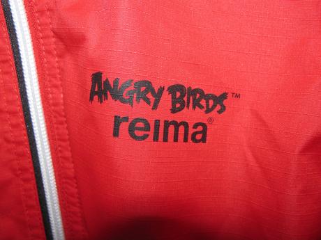 Přechodná chlapecká bunda s kapucí angry birds, reima,140