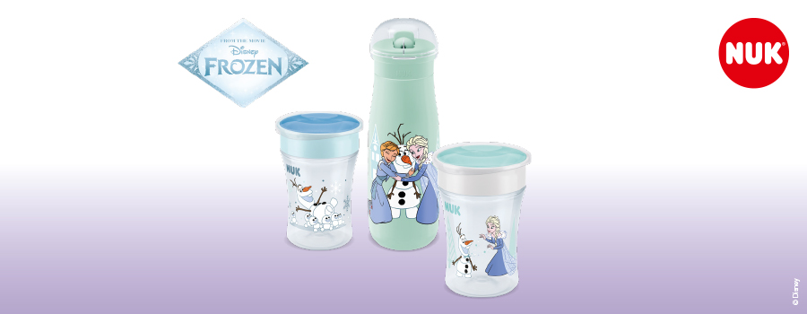 lahvičky a hrníčkyNUK v limitované edici Frozen