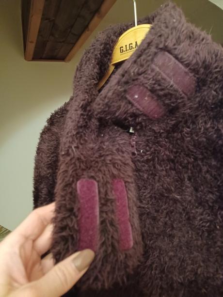 Teddy chlupatka bunda mikina 158/164, s/m, c&a,164