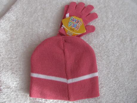 Set - zimní čepice a rukavice, 128