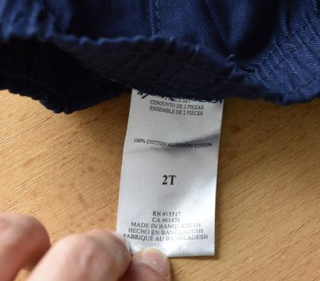 Kalhoty vel. 2 roky, 92