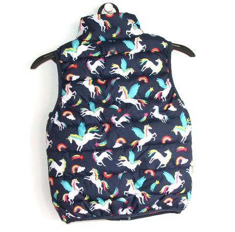 M15 prošívaná vesta s jednorožci vel. 104, mountain warehouse,104