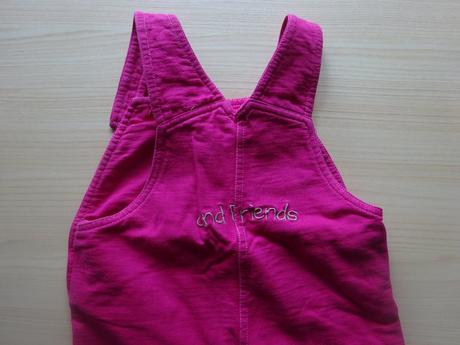 Sytě růžové tepláky s laclem, vel. 86, wolf,86