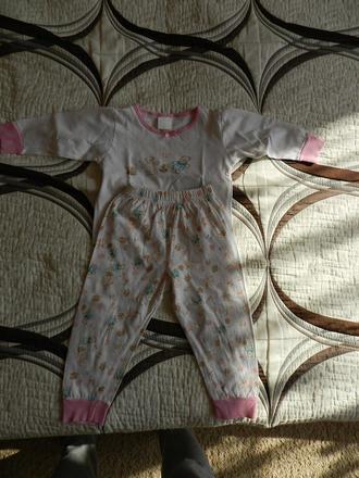 Pyžamo dvoudílné s medvídky, 92