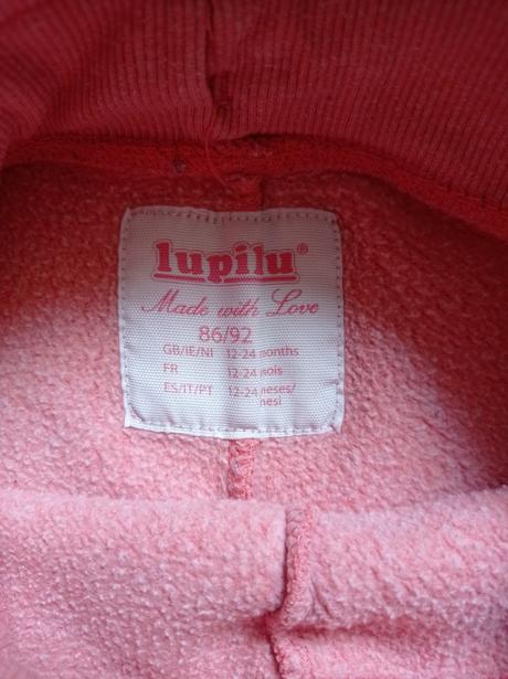 Tepláky 92/98 lupilu, lupilu,92