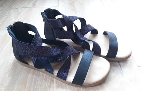 Tmavě modré sandály graceland, vel. 33, graceland,33
