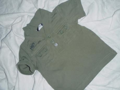 Super khaki tričko, george,80