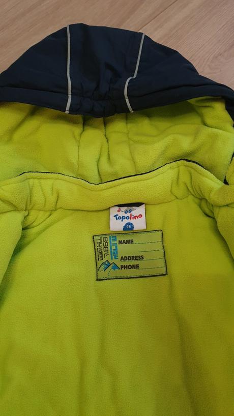 Zimní bundicka, topolino,98