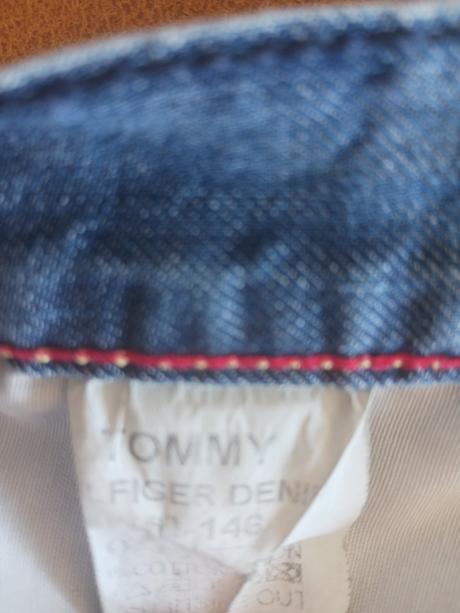 Džíny č.140/146, tommy hilfiger,140