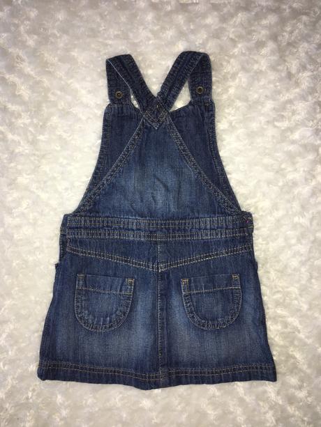 Modré riflové/džínové šaty george, george,86