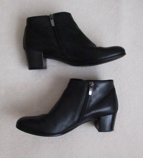 Dámské kotníkové boty kožené ecco 38, ecco,38