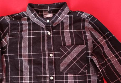 Dívčí černá košile dlouhý rukáv pepco, pepco,152