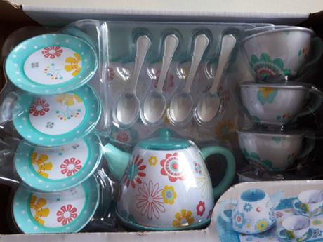 Dětská sada nádobí my tea party, playgo toys, 14ks, 