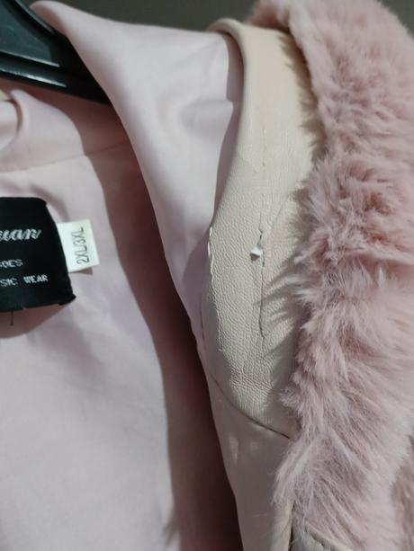 Kožíšková vesta, chlupatá vesta, kožíšek m-xl, l