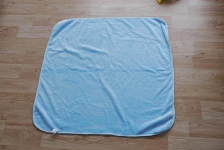 Decka pro miminko modra -polyester,