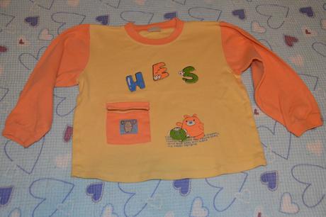 Příjemné bavněné triko dl. rukáv, 104