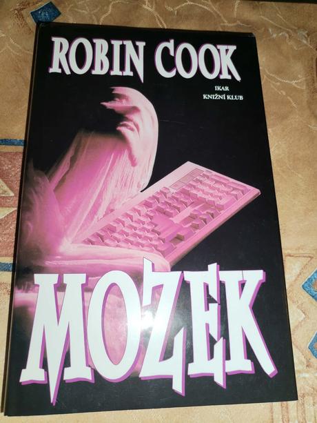 Kniha - mozek - robin cook,