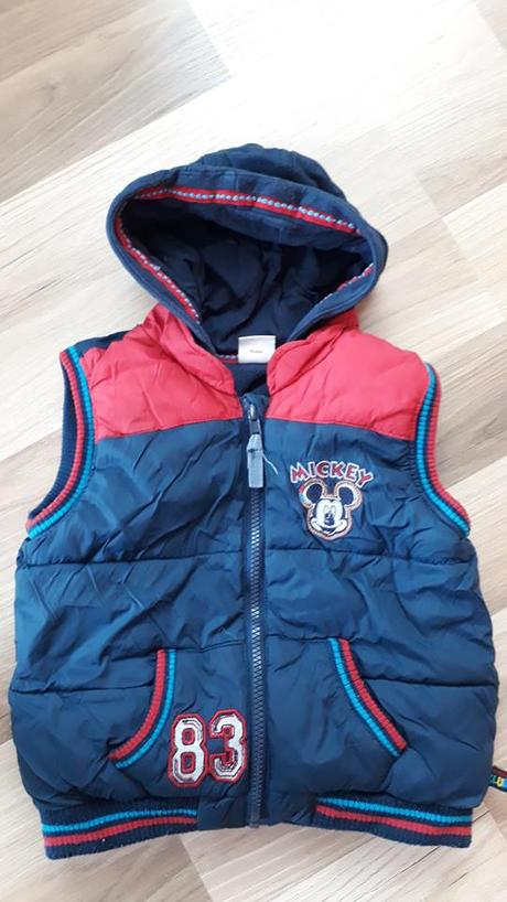 Zateplená vesta, disney,104