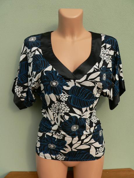 Květovaná halenka top orsay - vel.xs, orsay,xs