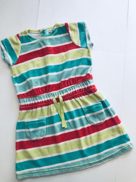 Ob/ šaty letní froté - v.2/3 roky, marks & spencer,98