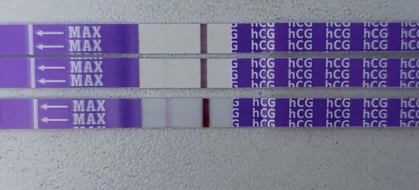 Má těhotenský test Pepino méně barviva než Mamatest?