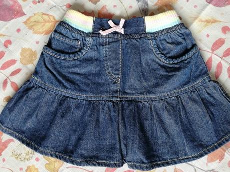 Sukýnka riflová vel. 2-3 roky., george,98