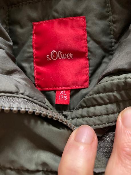Zimní kabát parka, s.oliver,164