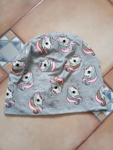 Čepice hm - jednorožec, h&m,122