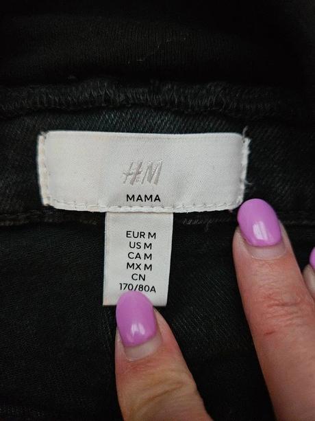 Těhotenské rifle - zvonáče h&m, vel. m, h&m,m