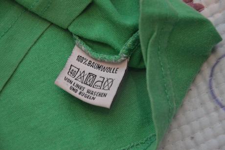 122 zelené bavlněné triko dlouhý rukáv, 122