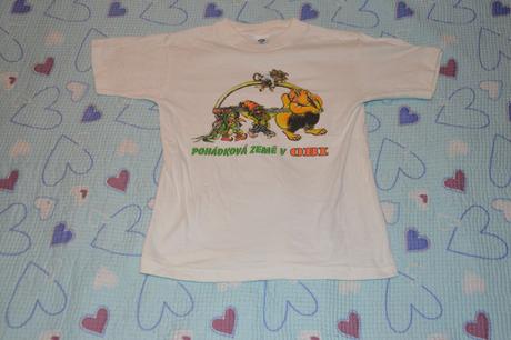 116 bílé bavlněné tričko, 116