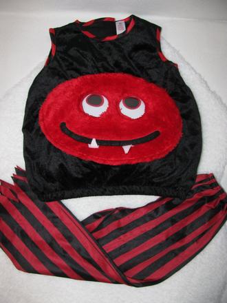 Karneval-dvoudílný kostým netopýr,