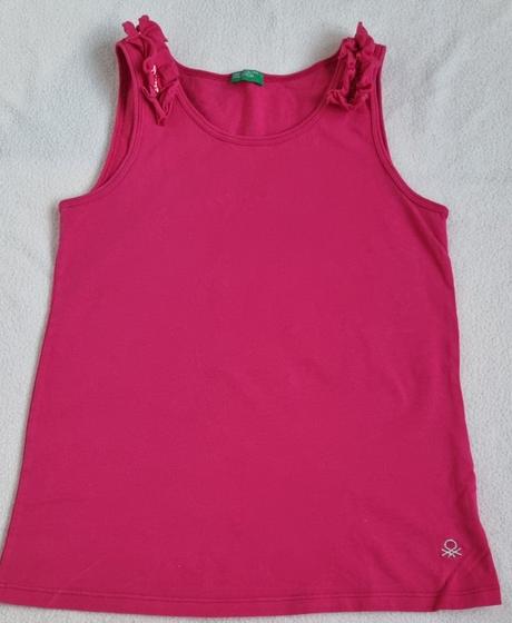 Letní tričko- tílko, benetton,134