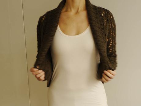 Bolero hnede vel. 34/36 3 suisses, 34