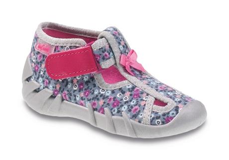 Divčí bačkůrky, papučky befado, certifikovaná obuv, befado,25