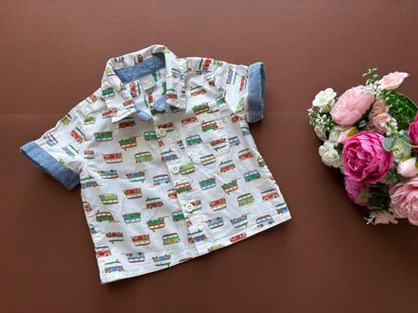 Košile s auty - v.0/3 měs, tu,62