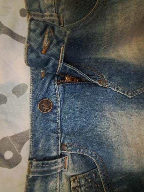 Džínová minisukně, xs