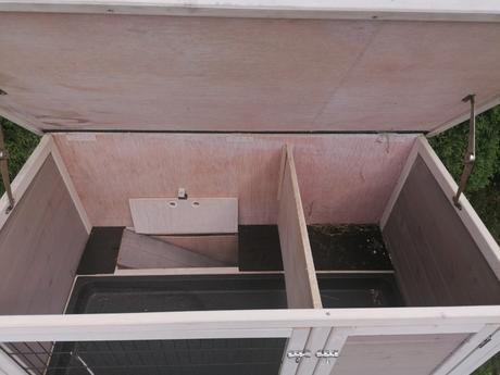 Dřevěná králíkárna stall lucky, výběh 116 65 100, 