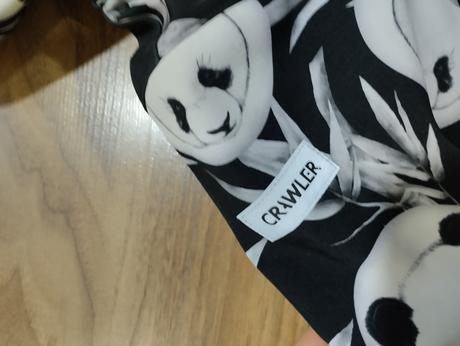 Softshellová bunda crawler panda, 110