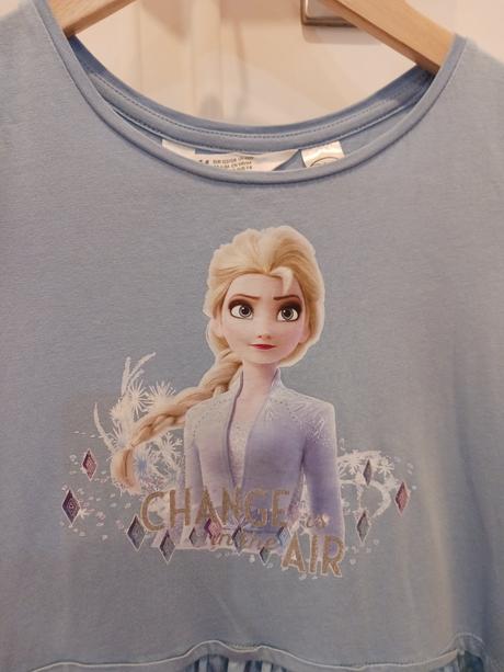 Frozen šatičky h&m č.122/128, h&m,122