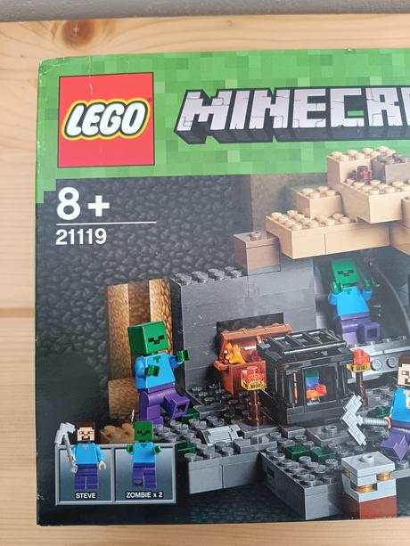 Lego minecracraft 21119 the dungeon, 