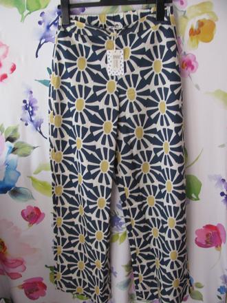 Dámské volné letní kalhoty model marisol wide leg, m