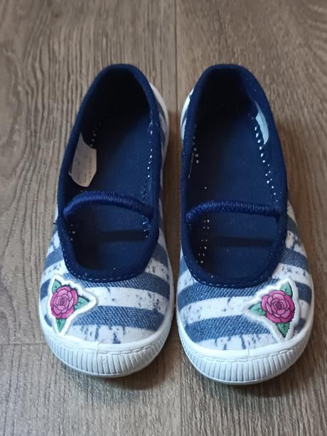 2x dívčí bačkory/baleríny, vel.25, 25