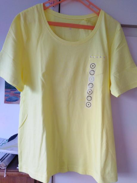 Krásná nová jarní trička m/l, c&a,l / m