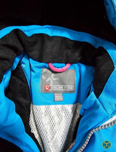 Dívčí lyžařská bunda color kids vel. 116/122, 122